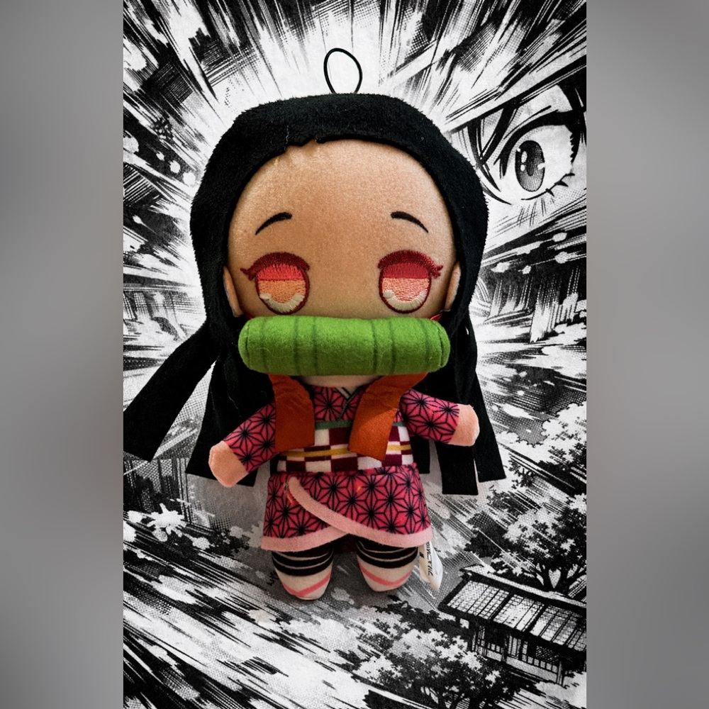 Nezuko Kamado Plush Demon Slayer Official Prize Plush 6” Chibi Doll